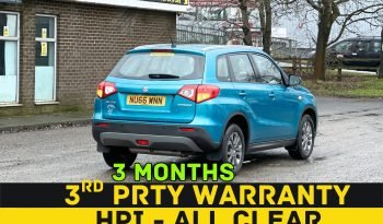 
									MANUAL_1.6 Petrol_2016 Suzuki Vitara_09m MOT_92k Miles_B’tooth_Parking Sensors_x2 Keys_3 months Warranty_ full								