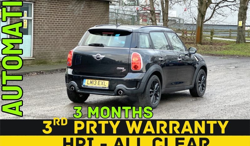 
								AUTOMATIC_2.0 Diesel_2013 Mini Countryman_86k Mile_08m MOT_Service History_Parking Sensors_x2 Keys_3 months Evo Warranty_ full									