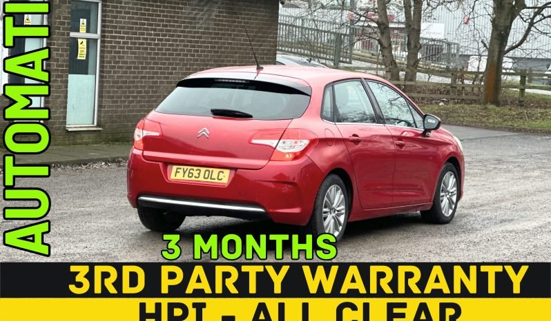 
								AUTOMATIC_1.6 Diesel_2013 Citroen C4_£20 Tax_07m MOT_101k Mile_T-Belt DONE_P-Snsr_x2 Key_3 months Evo Warranty_ full									