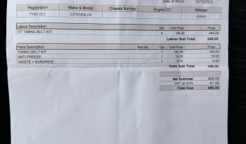 
									AUTOMATIC_1.6 Diesel_2013 Citroen C4_£20 Tax_07m MOT_101k Mile_T-Belt DONE_P-Snsr_x2 Key_3 months Evo Warranty_ full								