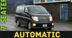 AUTOMATIC_7 Seater_2.5 Petrol_2010 Nissan Elgrand_109k Miles_08m MOT_Japan Import_Luxury Seatings_Personal Car_Keyless_