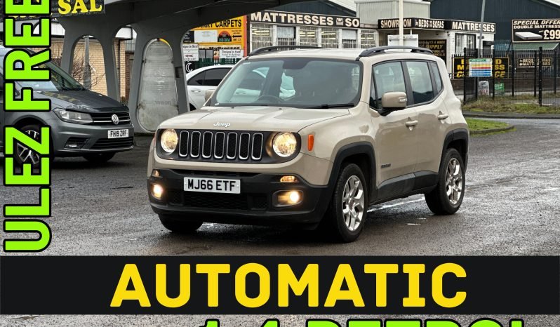 
								AUTOMATIC_1.4 Petrol_2016 Jeep Renegade_43k Miles_12m MOT_Sat-Nav_3m Warranty_ full									
