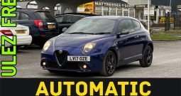 AUTOMATIC_1.4 Petrol_2017 Alfa Romeo Mito_12m MOT_73k Miles_Sat-Nav_Bluetooth_P-Snsrs_3m Warranty