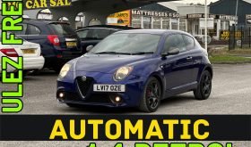 AUTOMATIC_1.4 Petrol_2017 Alfa Romeo Mito_12m MOT_73k Miles_Sat-Nav_Bluetooth_P-Snsrs_3m Warranty