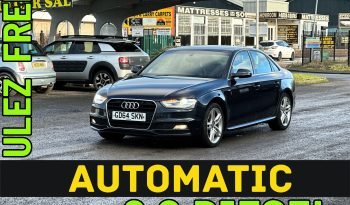 
									AUTOMATIC_2.0 Diesel_2015 Audi A4_11m MOT_98k Mile_Sat-Nav_B’tooth_Full Leather_3 months Evo Warranty full								