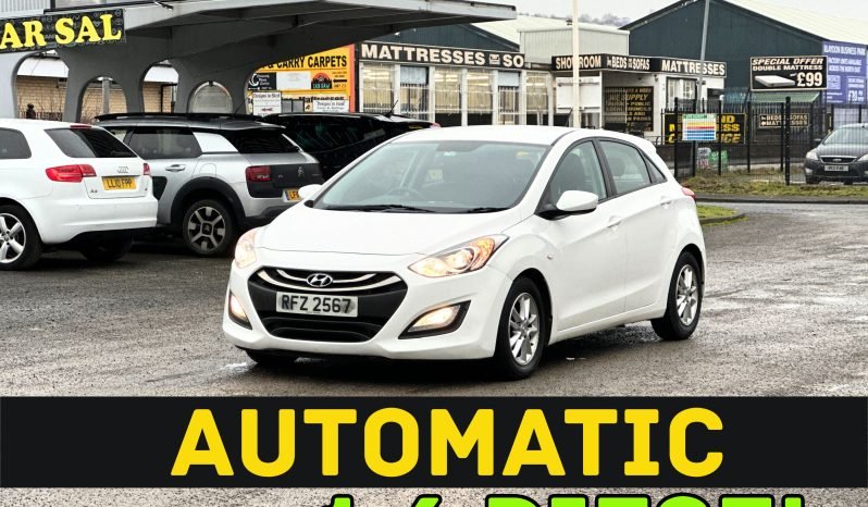 
								AUTOMATIC_1.6 Diesel_2013 Hyundai i30_65k Miles_07m MOT__B’tooth_Parking Sensors_x2 Keys_3 months Evo Warranty_ full									