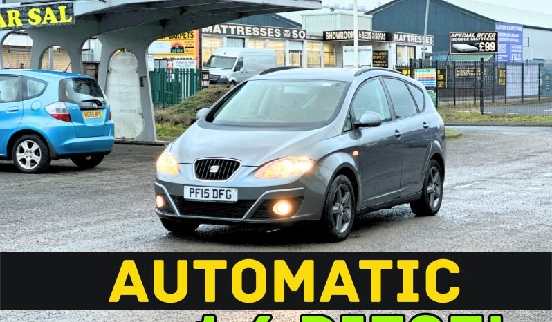 
								AUTOMATIC_1.6 Diesel 2015 Seat Altea XL_10m MOT_106k Miles_Sat-Nav_TV_Parking Sensors_x2 Keys_3 months Evo Warranty_ full									