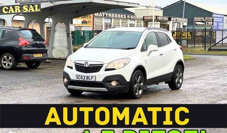 
								AUTOMATIC_1.7 Diesel 2013 Vauxhall Mokka_12m MOT_91k Miles_Bluetooth_Full Leather_Parking Sensors_3 months EVo Warranty_ full									