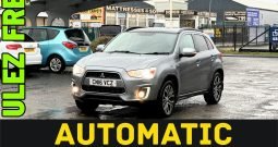 AUTOMATIC 4WD_2.3 DIESEL 2016 Mitsubishi ASX_ULEZ Free_12m MOT_120k Miles_Sat-Nav_Rev Cam_Sun-Roof_x2 Keys_3 months EVo Warranty_