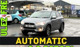 AUTOMATIC 4WD_2.3 DIESEL 2016 Mitsubishi ASX_ULEZ Free_12m MOT_120k Miles_Sat-Nav_Rev Cam_Sun-Roof_x2 Keys_3 months EVo Warranty_