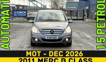 
									AUTOMATIC_1.5 Petrol 2011 Mercedes Benz B160_12m MOT_94k Mile_Parking Sensors_3 months Warranty full								