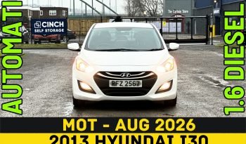 
									AUTOMATIC_1.6 Diesel_2013 Hyundai i30_65k Miles_07m MOT__B’tooth_Parking Sensors_x2 Keys_3 months Evo Warranty_ full								