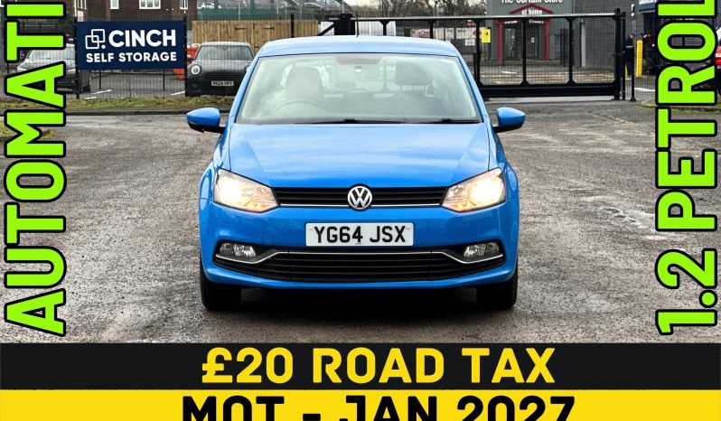 
								AUTOMATIC_1.2 Petrol_2014 VW Polo_£20 Tax_12m MOT_87k Miles_Srvc Hstry-P-Snsrs_3m Warrnty_FXD PRICE full									
