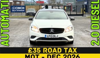
									AUTOMATIC_1.8 Diesel 2013 Mercedes Benz A200_£20 Tax_10m MOT_108k Miles_B’tooth_3 months Evo Warranty full								