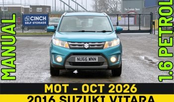 
									MANUAL_1.6 Petrol_2016 Suzuki Vitara_09m MOT_92k Miles_B’tooth_Parking Sensors_x2 Keys_3 months Warranty_ full								