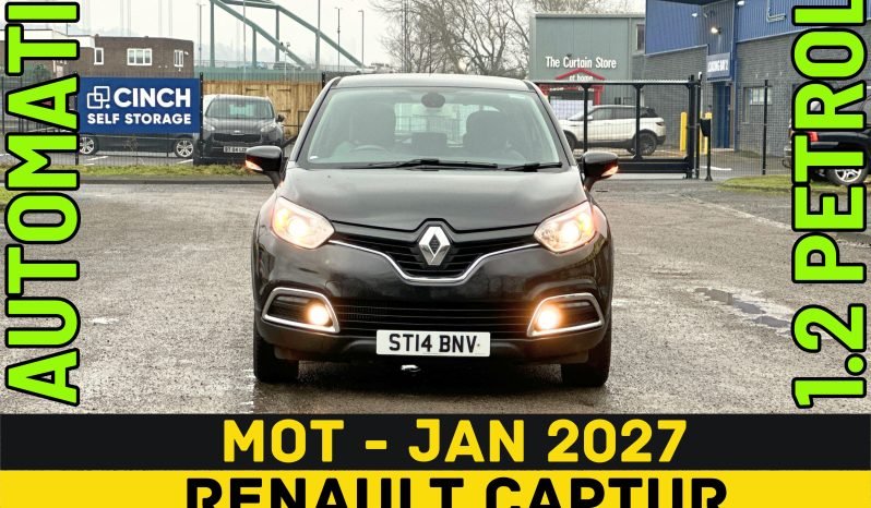 
								AUTOMATIC_1.2 Petrol_2014 Renault Captur_12m MOT_80k Miles_Sat-Nav_P-Snsrs_x2 Keys_3 months Evo Warranty_ full									