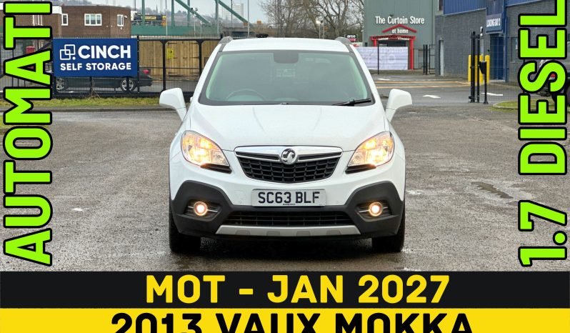 
								AUTOMATIC_1.7 Diesel 2013 Vauxhall Mokka_12m MOT_91k Miles_Bluetooth_Full Leather_Parking Sensors_3 months EVo Warranty_ full									