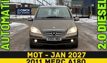 
									AUTOMATIC_2.0 Diesel 2011 Mercedes Benz A180_12m MOT_90k Mile_Top Specs_x2 Keys full								