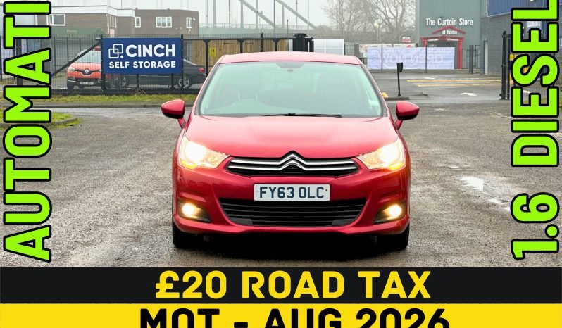 
								AUTOMATIC_1.6 Diesel_2013 Citroen C4_£20 Tax_07m MOT_101k Mile_T-Belt DONE_P-Snsr_x2 Key_3 months Evo Warranty_ full									