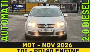 
									AUTOMATIC_2.0 Diesel_2008 VW Jetta PD_10m MOT_89k Miles_Fully Srvcd_3m Warranty_ full								