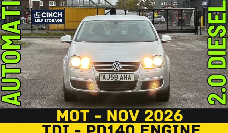 
								AUTOMATIC_2.0 Diesel_2008 VW Jetta PD_10m MOT_89k Miles_Fully Srvcd_3m Warranty_ full									