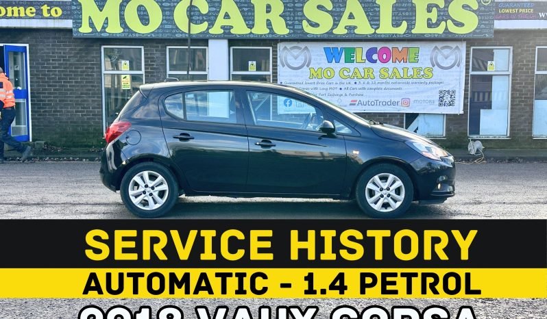 
								AUTOMATIC_1.4 Petrol_2018 Vauxhall Corsa_86k Miles_10m MOT_Srvc Hstry_x2 Keys_ full									