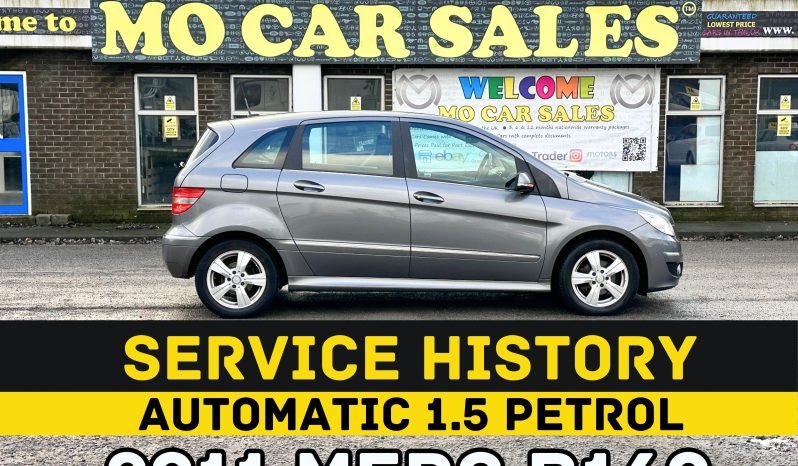 
								AUTOMATIC_1.5 Petrol 2011 Mercedes Benz B160_12m MOT_94k Mile_Parking Sensors_3 months Warranty full									