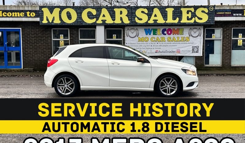 
								AUTOMATIC_1.8 Diesel 2013 Mercedes Benz A200_£20 Tax_10m MOT_108k Miles_B’tooth_3 months Evo Warranty full									