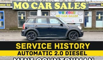 
									AUTOMATIC_2.0 Diesel_2013 Mini Countryman_86k Mile_08m MOT_Service History_Parking Sensors_x2 Keys_3 months Evo Warranty_ full								