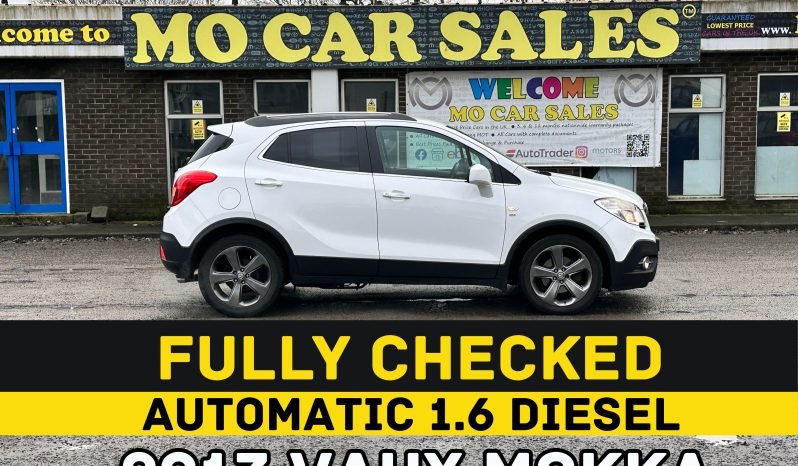 
								AUTOMATIC_1.7 Diesel 2013 Vauxhall Mokka_12m MOT_91k Miles_Bluetooth_Full Leather_Parking Sensors_3 months EVo Warranty_ full									