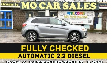 
									AUTOMATIC 4WD_2.3 DIESEL 2016 Mitsubishi ASX_ULEZ Free_12m MOT_120k Miles_Sat-Nav_Rev Cam_Sun-Roof_x2 Keys_3 months EVo Warranty_ full								