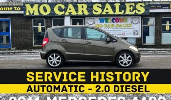 
									AUTOMATIC_2.0 Diesel 2011 Mercedes Benz A180_12m MOT_90k Mile_Top Specs_x2 Keys full								