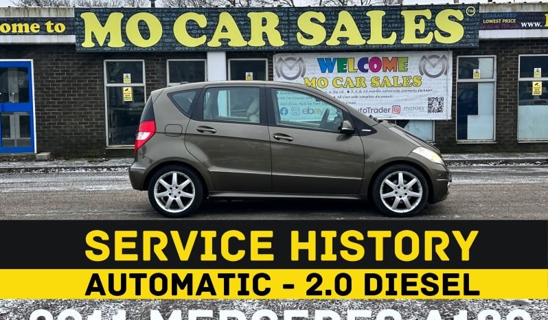 
								AUTOMATIC_2.0 Diesel 2011 Mercedes Benz A180_12m MOT_90k Mile_Top Specs_x2 Keys full									