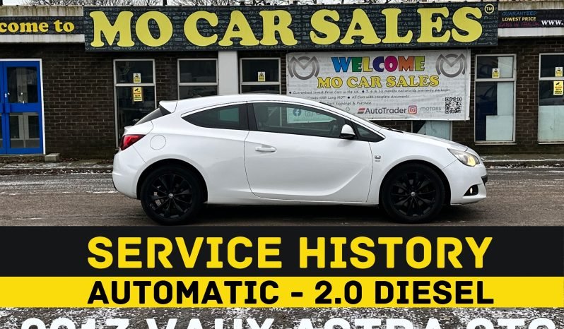 
								AUTOMATIC_2.0 Diesel_2013 Vauxhall Astra GTC_87k Miles_6m MOT_Srvc Hstry_3 months Evo Warranty full									