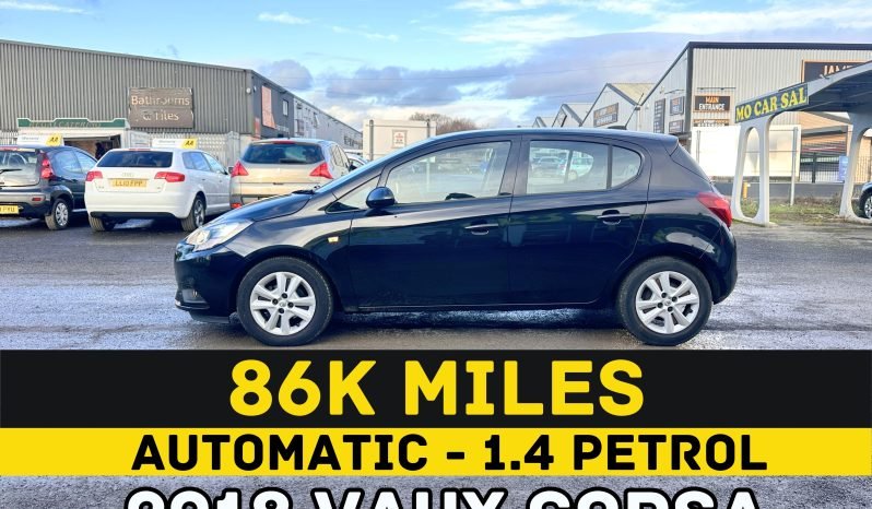 
								AUTOMATIC_1.4 Petrol_2018 Vauxhall Corsa_86k Miles_10m MOT_Srvc Hstry_x2 Keys_ full									