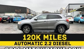
									AUTOMATIC 4WD_2.3 DIESEL 2016 Mitsubishi ASX_ULEZ Free_12m MOT_120k Miles_Sat-Nav_Rev Cam_Sun-Roof_x2 Keys_3 months EVo Warranty_ full								