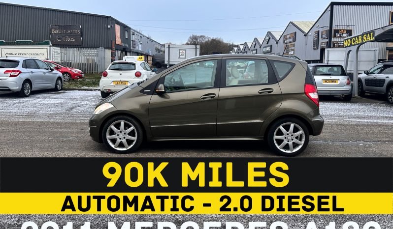 
								AUTOMATIC_2.0 Diesel 2011 Mercedes Benz A180_12m MOT_90k Mile_Top Specs_x2 Keys full									