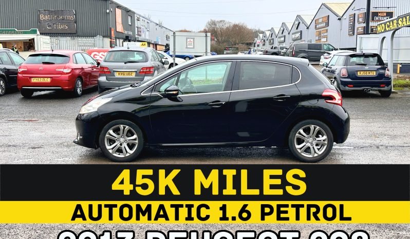 
								AUTOMATIC_1.6 Petrol_2013 Peugeot 208_45k Miles_6m MOT_Srvc Hstry_Bluetooth_x2 Keys_3 months Evo Warranty_ full									