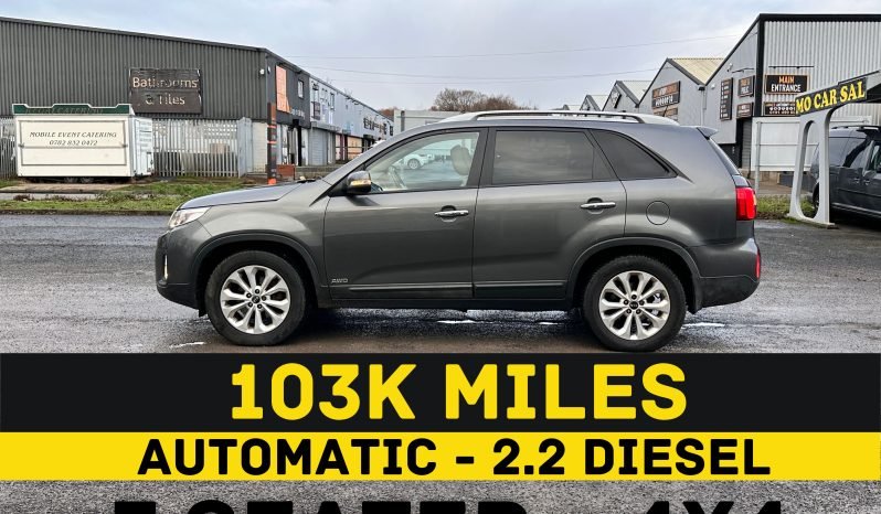 
								AUTOMATIC_7 Seater_4WD 2.2 Diesel_2013 Kia Sorento_103k Miles_12m MOT_Full Leather_Sat-Nav_Bluetooth_Sun-Roof_HD Rev Camera_3 months Evo Warranty_ full									