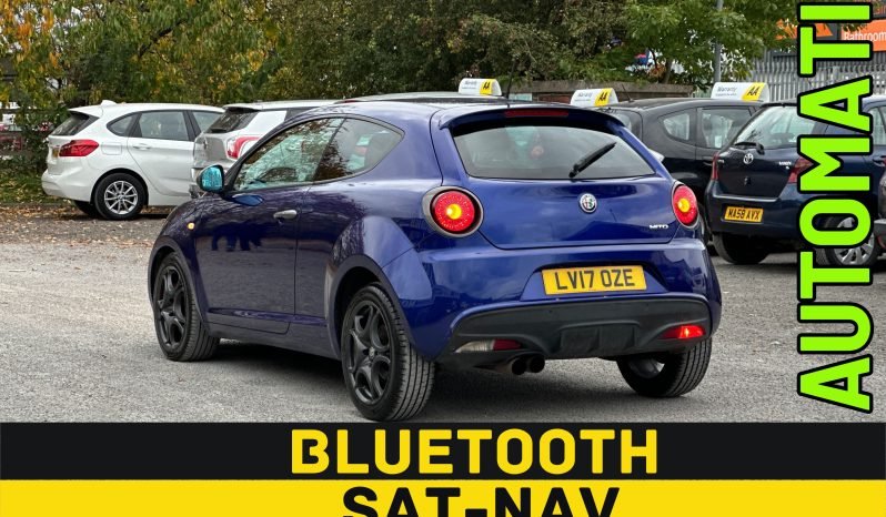 
								AUTOMATIC_1.4 Petrol_2017 Alfa Romeo Mito_12m MOT_73k Miles_Sat-Nav_Bluetooth_P-Snsrs_3m Warranty full									