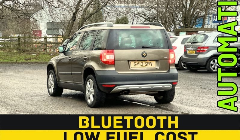 
								AUTOMATIC_1.2 Petrol_2013 Skoda Yeti_6m MOT_95k Miles_Srvc Hstry_Zero Former Keeper_Parking Snsrs_3 months Warrnty_ full									