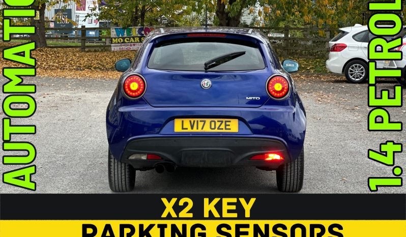 
								AUTOMATIC_1.4 Petrol_2017 Alfa Romeo Mito_12m MOT_73k Miles_Sat-Nav_Bluetooth_P-Snsrs_3m Warranty full									