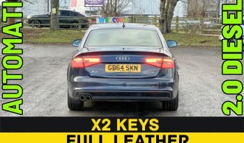 
									AUTOMATIC_2.0 Diesel_2015 Audi A4_11m MOT_98k Mile_Sat-Nav_B’tooth_Full Leather_3 months Evo Warranty full								