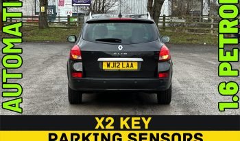 
									AUTOMATIC_1.6 Petrol_2012 Renault Clio_60k Miles_09m MOT_Srvc Hstry_Sat-Nav_P-Snsrs_3 months EVo Warranty full								