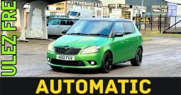 AUTOMATIC_1.4 Petrol_2012 Skoda Fabia VRS_12m MOT_117k Miles_Srvc Hstry_T-Chain DONE_Bluetooth_x2 Keys_3 months EVo Warranty_