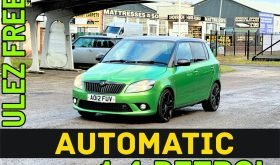 AUTOMATIC_1.4 Petrol_2012 Skoda Fabia VRS_12m MOT_117k Miles_Srvc Hstry_T-Chain DONE_Bluetooth_x2 Keys_3 months EVo Warranty_