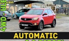 AUTOMATIC 4WD_ULEZ_2.2 DIESEL2017 SsangYong Korando_70k Miles_6m MOT_Sat-Nav_HD Rev Cam_Full Leather_x2 Keys_3 months Evo Warranty