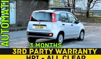
									AUTOMATIC_0.9 Petrol_2014 Fiat Panda_£20 Tax_12m MOT_48k Miles_Srvc Hstry_3 months Evo Warrnty_ full								