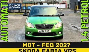
									AUTOMATIC_1.4 Petrol_2012 Skoda Fabia VRS_12m MOT_117k Miles_Srvc Hstry_T-Chain DONE_Bluetooth_x2 Keys_3 months EVo Warranty_ full								
