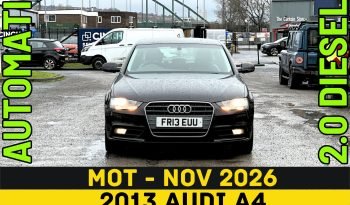 
									AUTOMATIC_2.0 Diesel_2013 Audi A4_82k Mile_8m MOT_B’tooth_Full Leather_x2 Keys_3 months Warnty full								